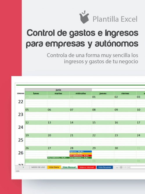 Control de gastos autónomos