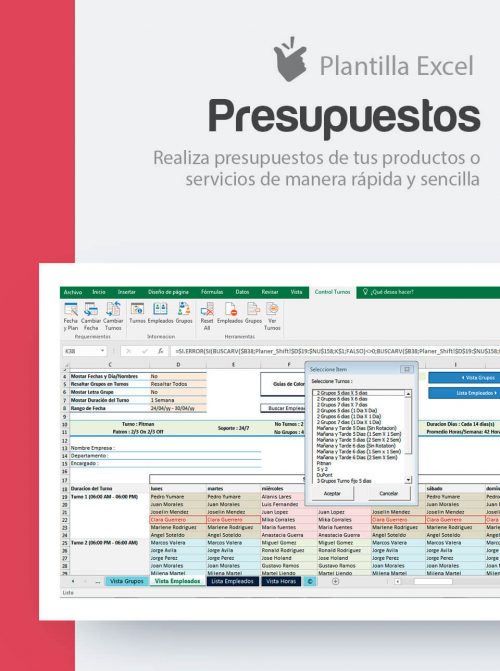 Plantilla de presupuestos