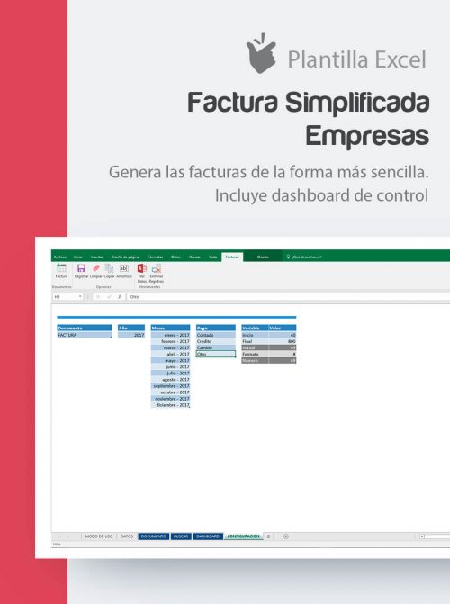 Plantilla facturas