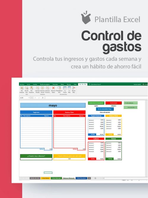 Plantilla economía doméstica