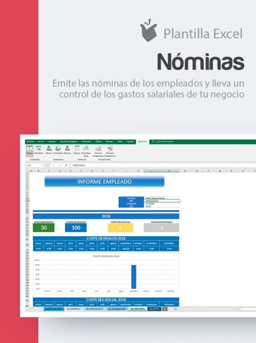 Controla los costes del empleado