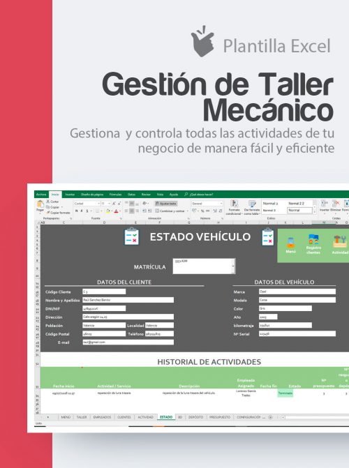 Gestión taller mecánico