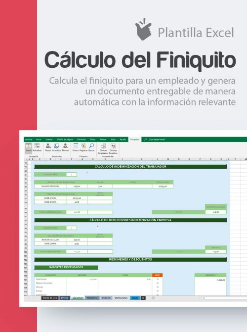 Calcular el finiquito
